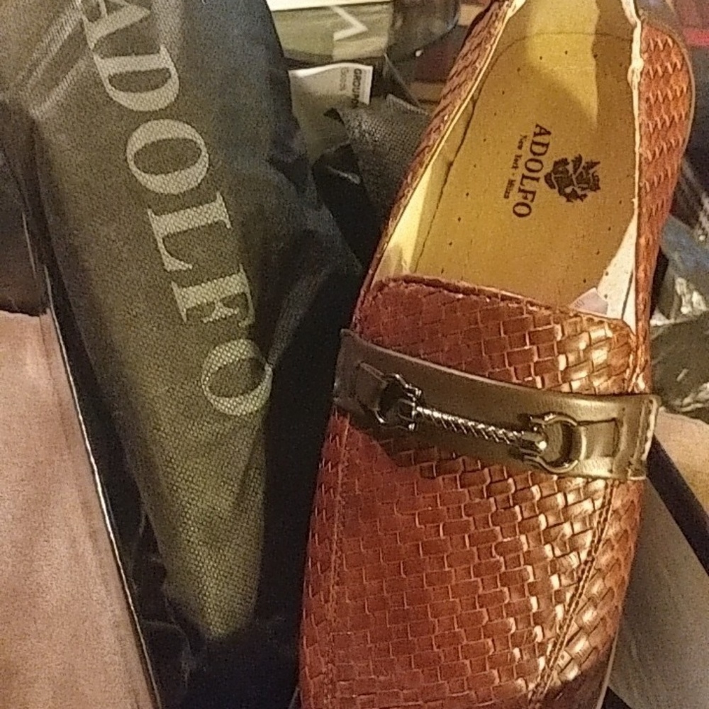 Brand new adolfo men's shoes size 10